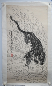 负子渡河图(6)