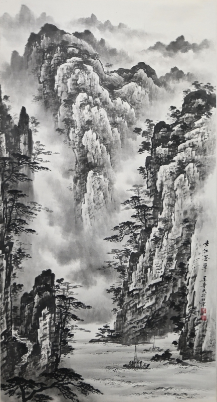 峡江苍翠(1)