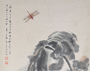 墨荷蜻蜓(3)