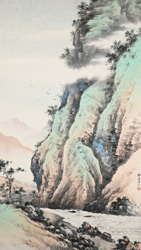 溪山松云(1)