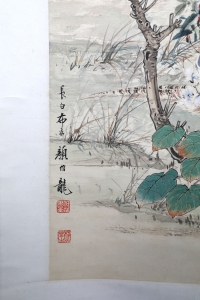 牡丹锦鸡图(3)