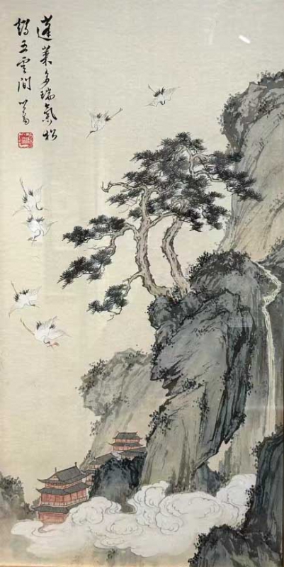 松鹤图(1)