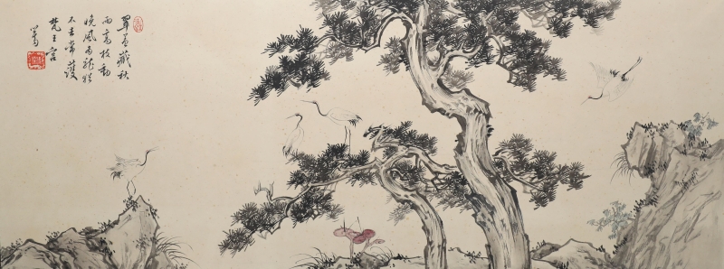 鹤寿图(1)