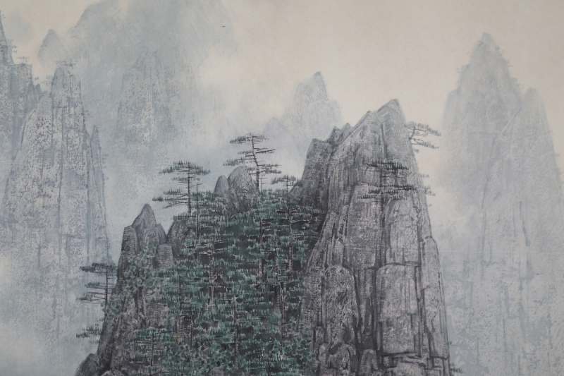 黄山雨后(4)