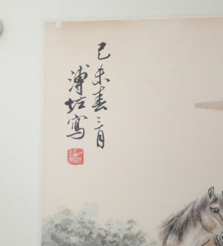 柳荫双骏(2)