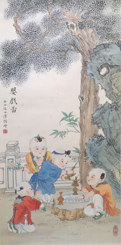 婴戏图(1)