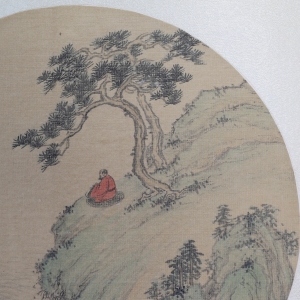人物团扇(3)