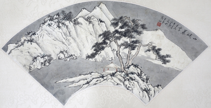 山峡暮雪(1)