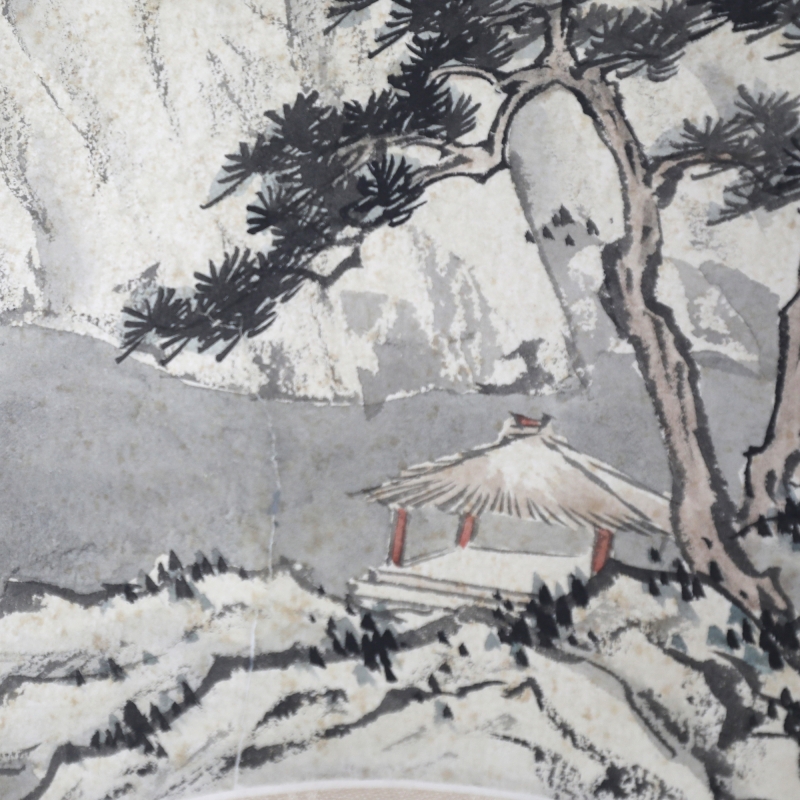 山峡暮雪(3)