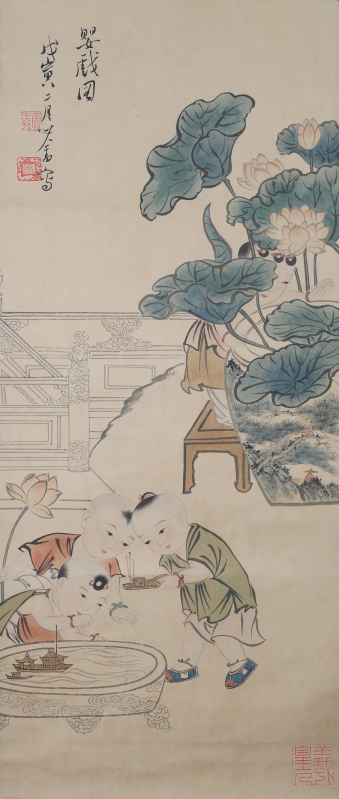 婴戏图(1)