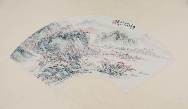 春山泛舟(1)