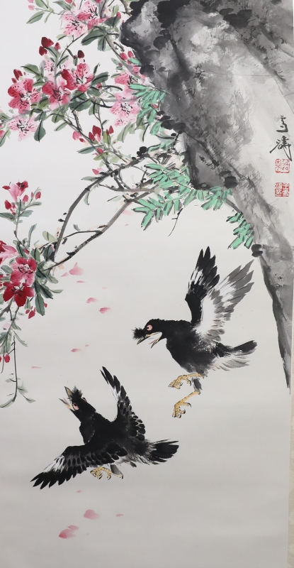 桃花八哥(1)